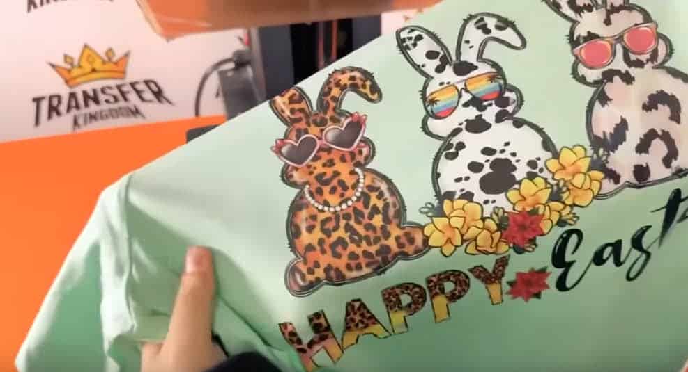 熱轉印完要檢查圖案是否完整
