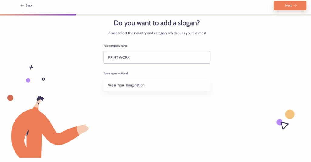 可以直接打入LOGO名稱