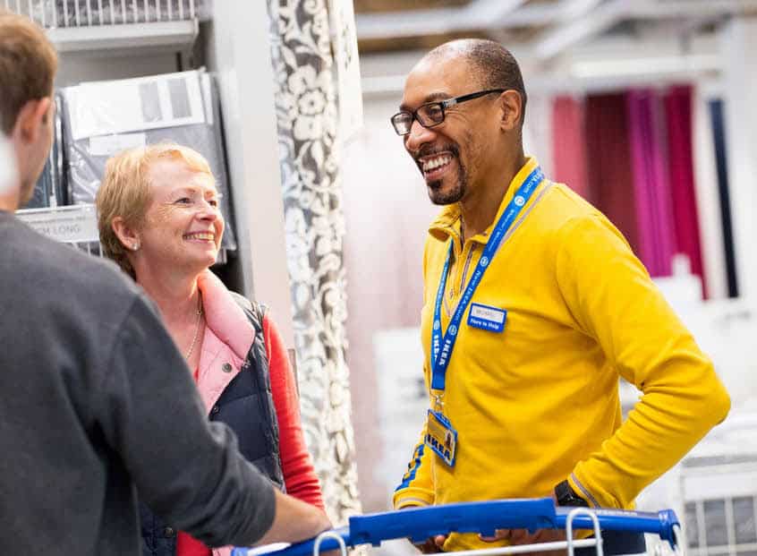 IKEA 統一色彩帶來的品牌效應