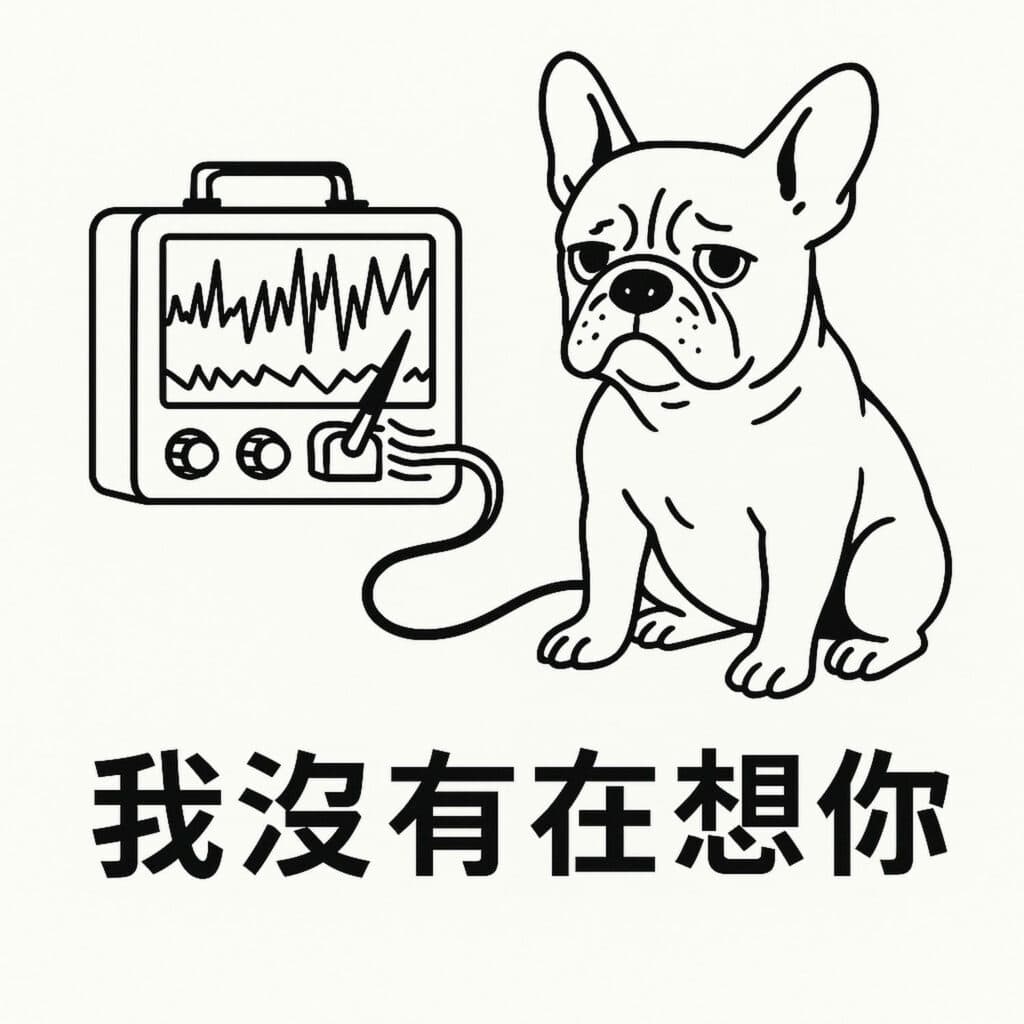 班服設計參考素材 5 心理系「我沒有在想你」